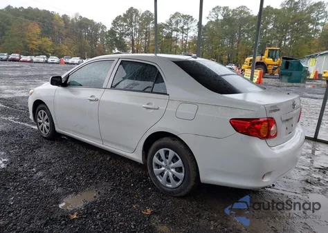 2010 Toyota Corolla Le z USA, uszkodzony, nr VIN 2T1BU4EE5AC321760